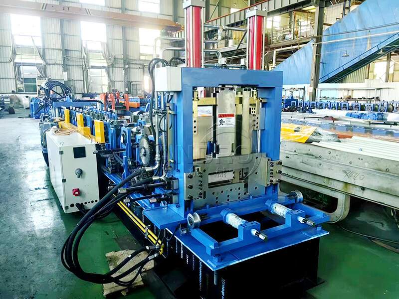 full automatic cz purlin roll forming machine