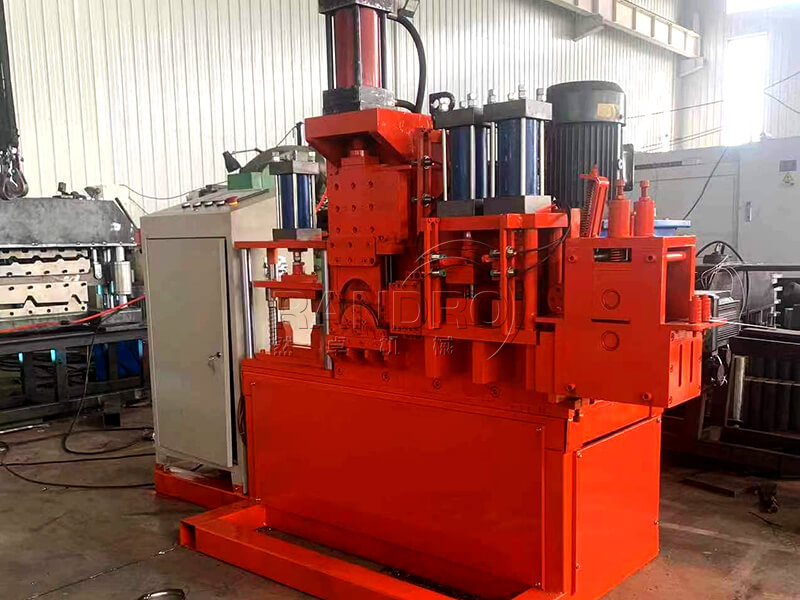 metal flat iron hoop holding machine