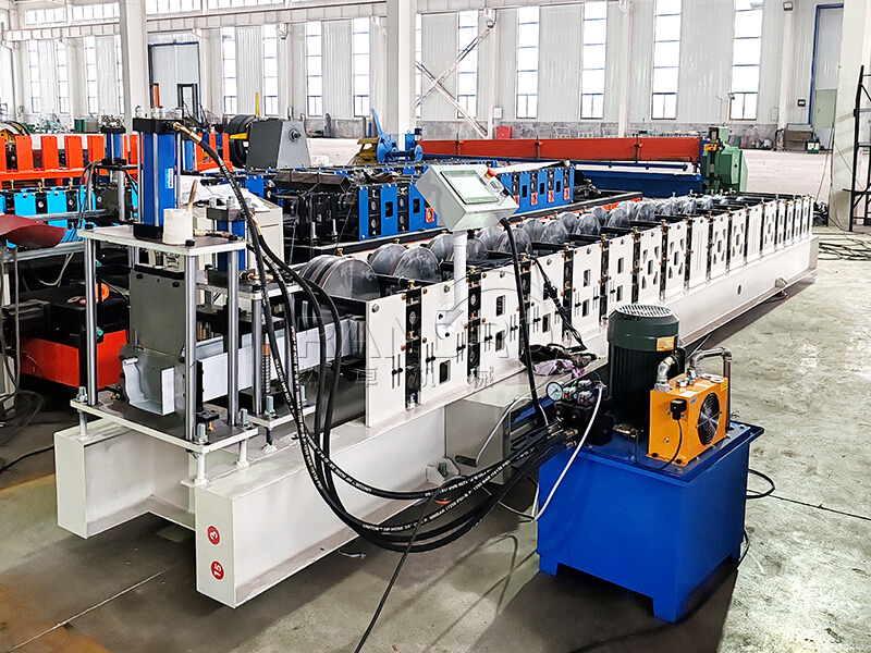 metal k style rain gutter forming machine