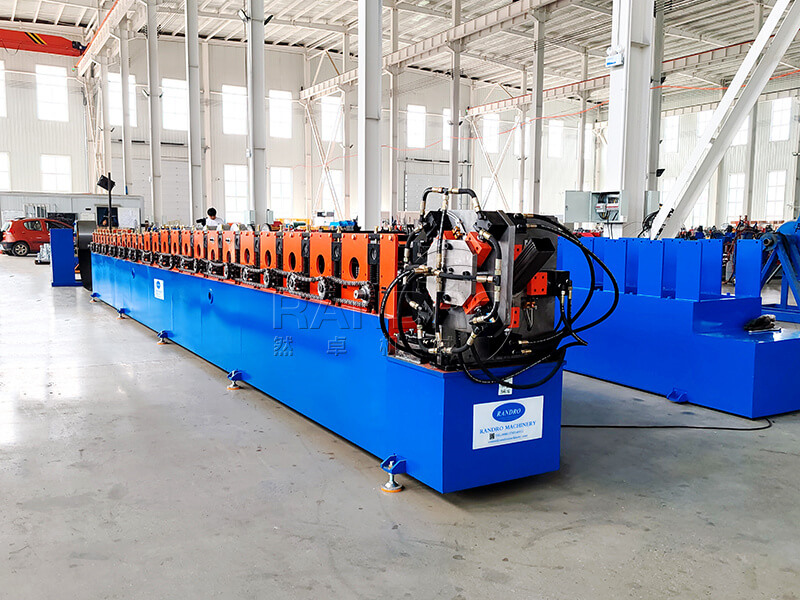 gutter downspout roll forming machine