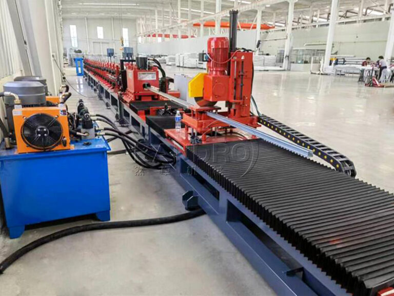 Photovoltaic bracket roll forming machine